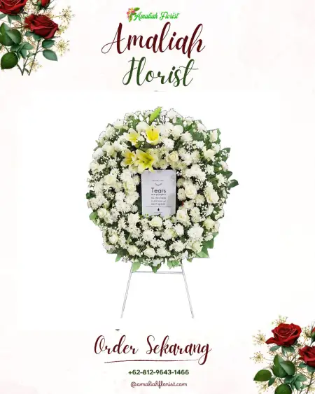 Krans Bunga Duka Mrisi