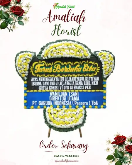 Papan Bunga Duka Mrisi